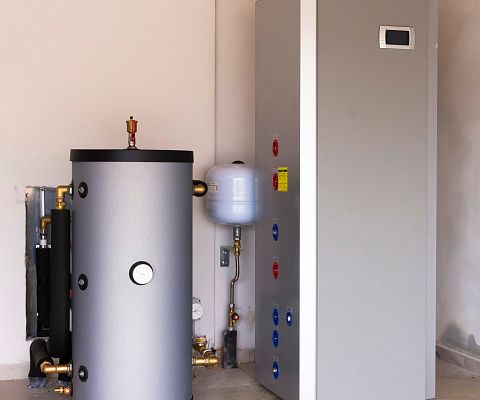 Grafika Powietrzne pompy ciepła